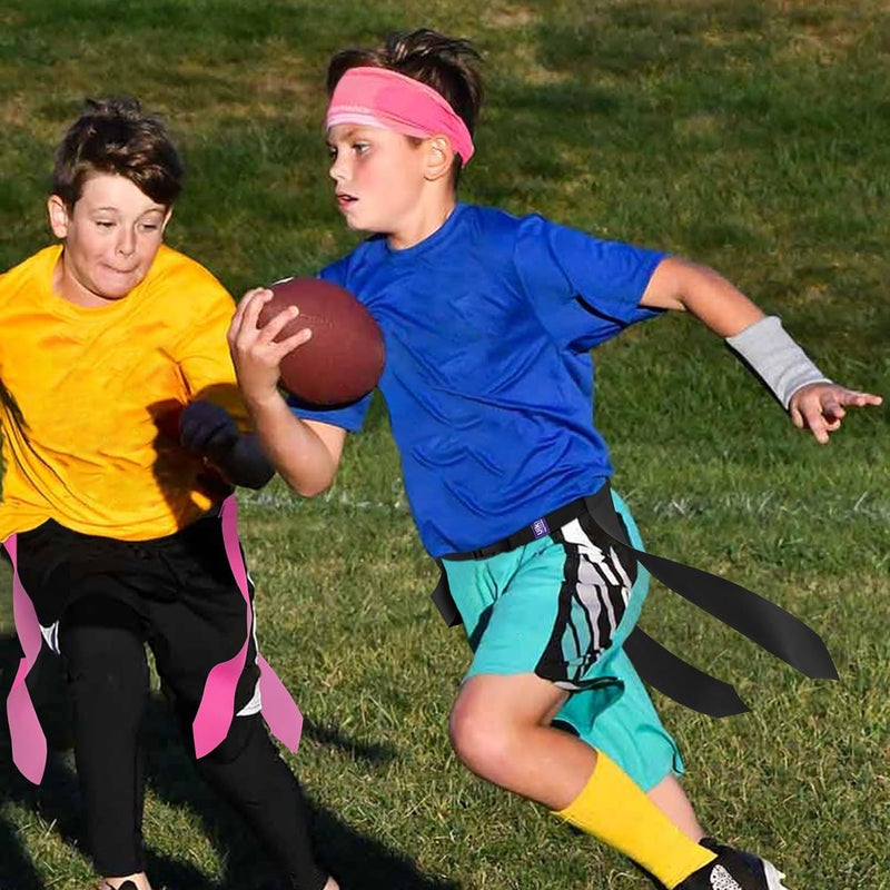 Uikro Flag Football Belts, 7 Player Flag Football Set, 21 Flags for Flag Football for Kids Youth Adults Training Sports - Image 5
